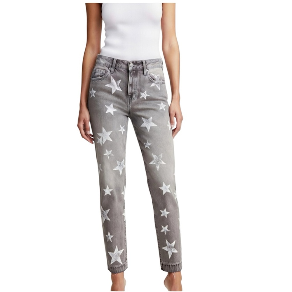 FIDELITY Sola Stars Rhapsody Mid Rise Ankle Jeans